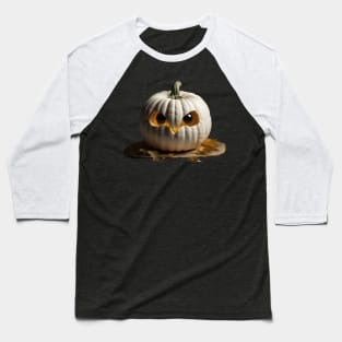 Funny halloween pumpkin Baseball T-Shirt